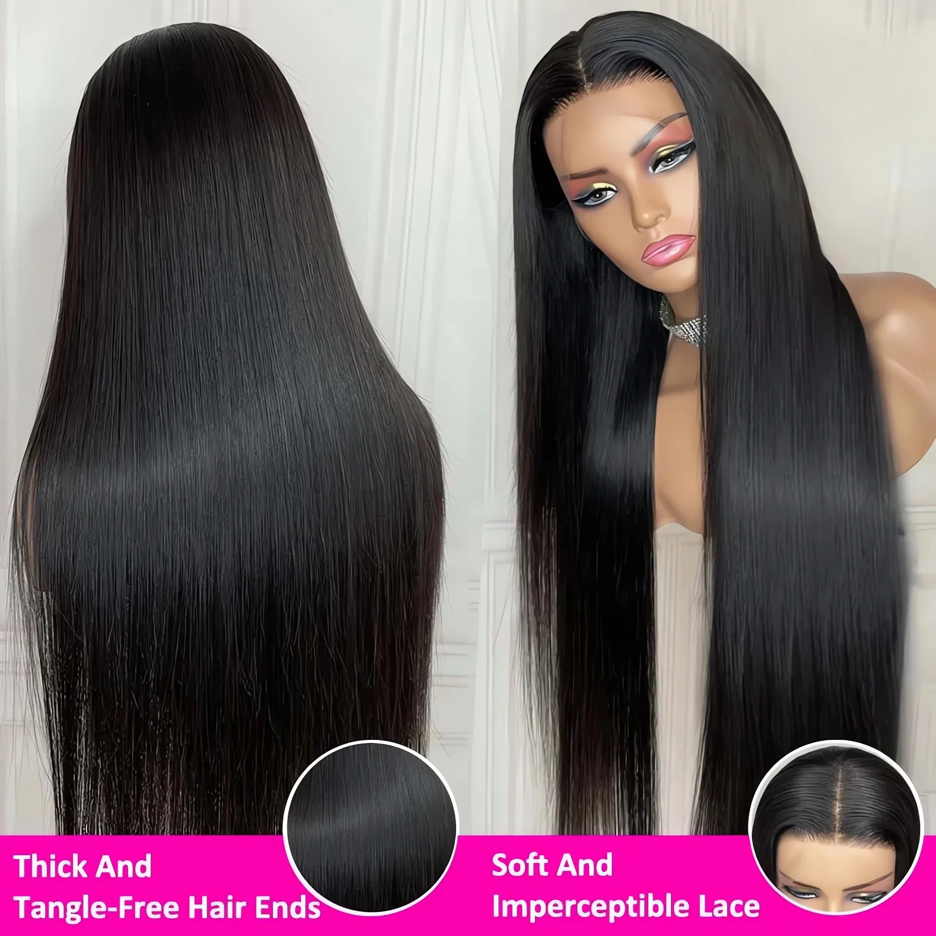 Glueless Bone Straight
