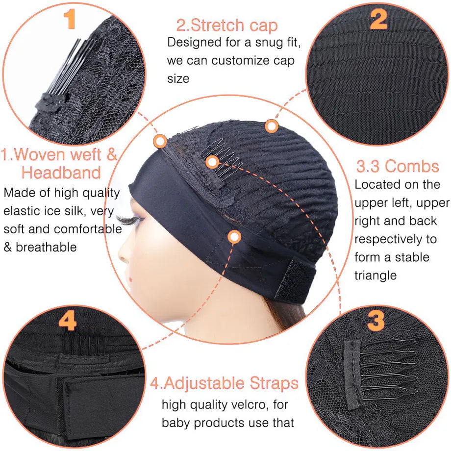 Afro Kinky Curly Human Hair With Headband