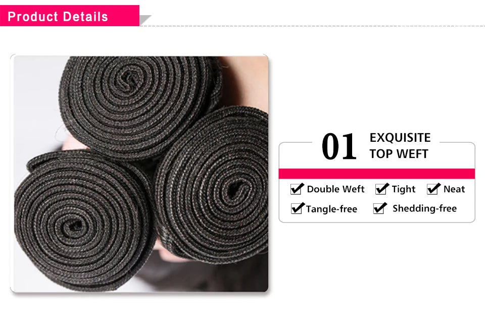 Burmese Curly Hair Bundles