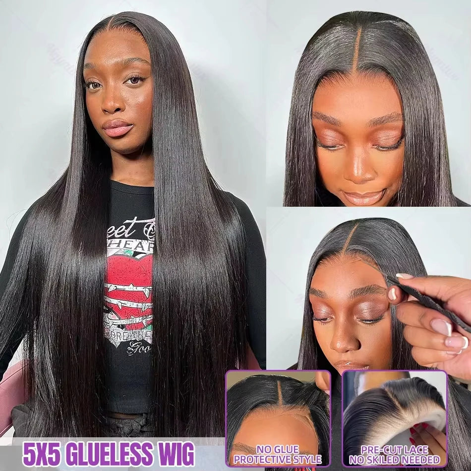 Glueless Bone Straight