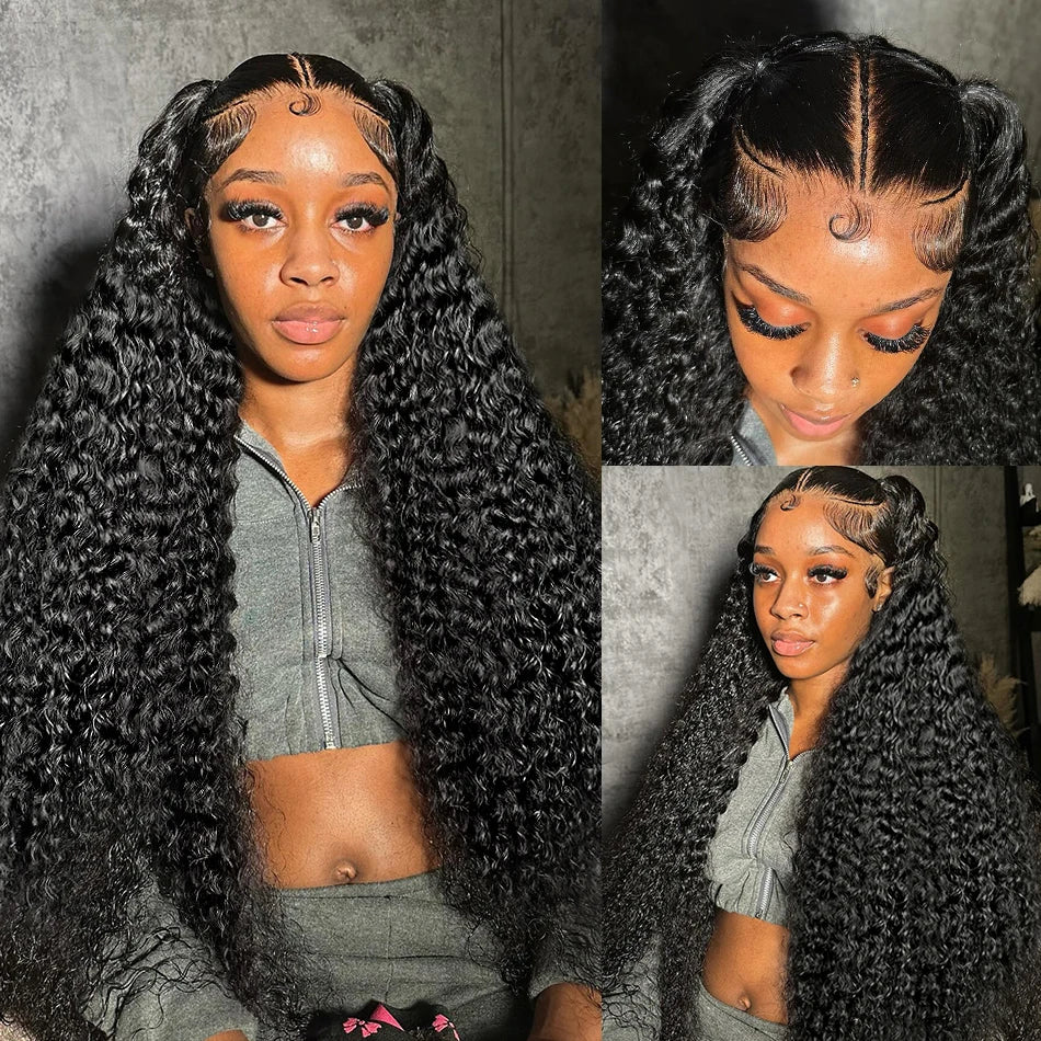 Deep Wave Frontal Wig 13x6 Hd Lace