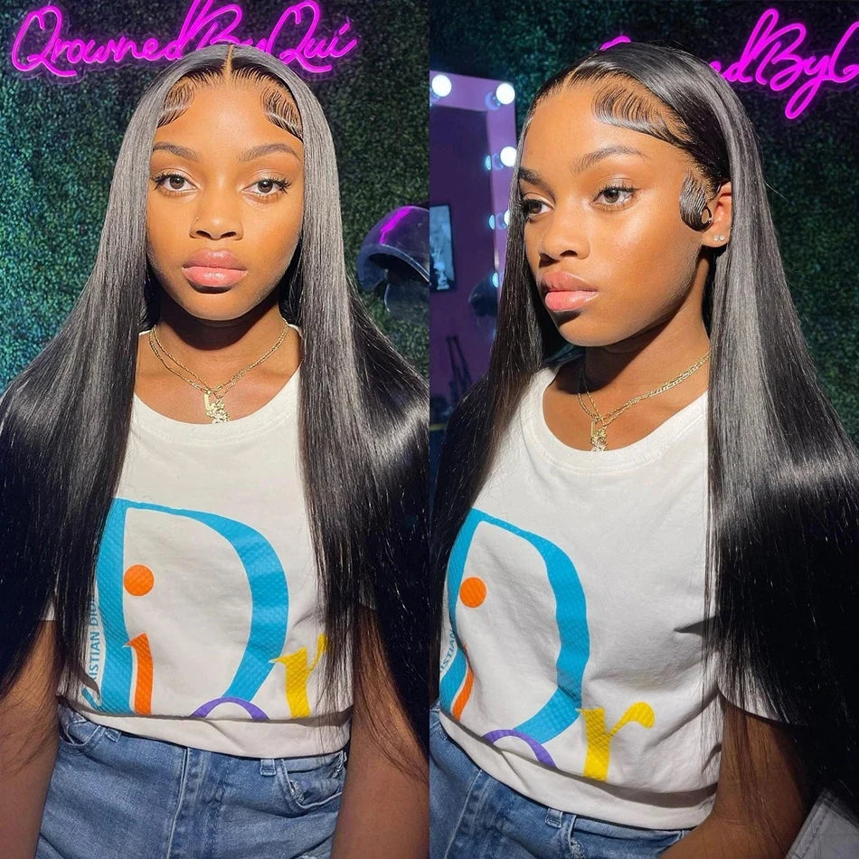 Bone Straight Lace Frontal Wigs