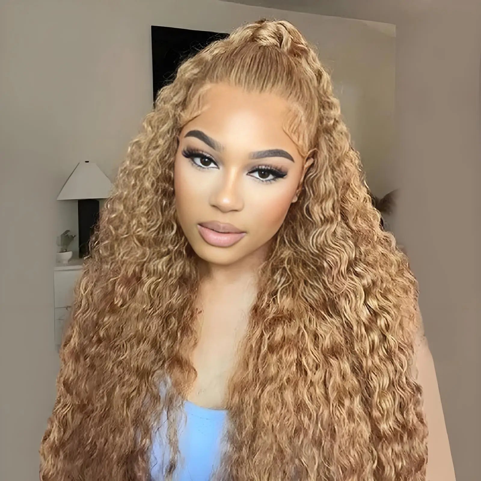 Honey Blonde 13x4 HD Lace Front Wig