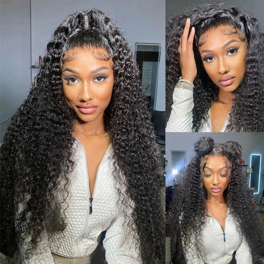 Raw Deep Wave Curly Human Hair Bundles