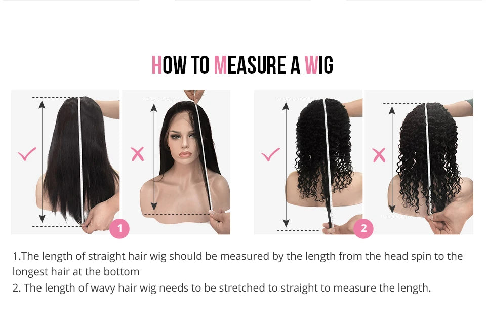 Bone Straight Lace Frontal Wigs