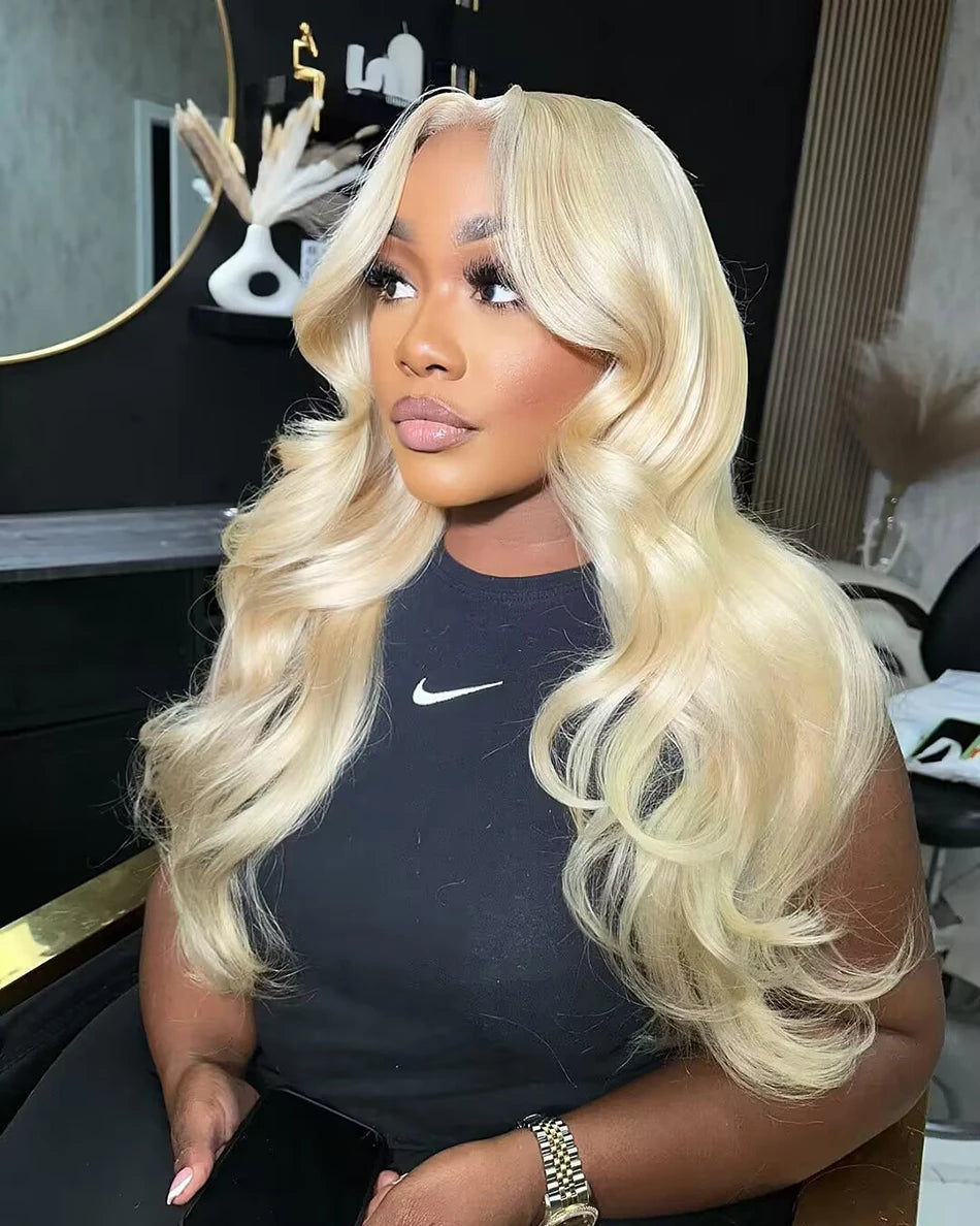 613 Blonde Lace Frontal Human Hair