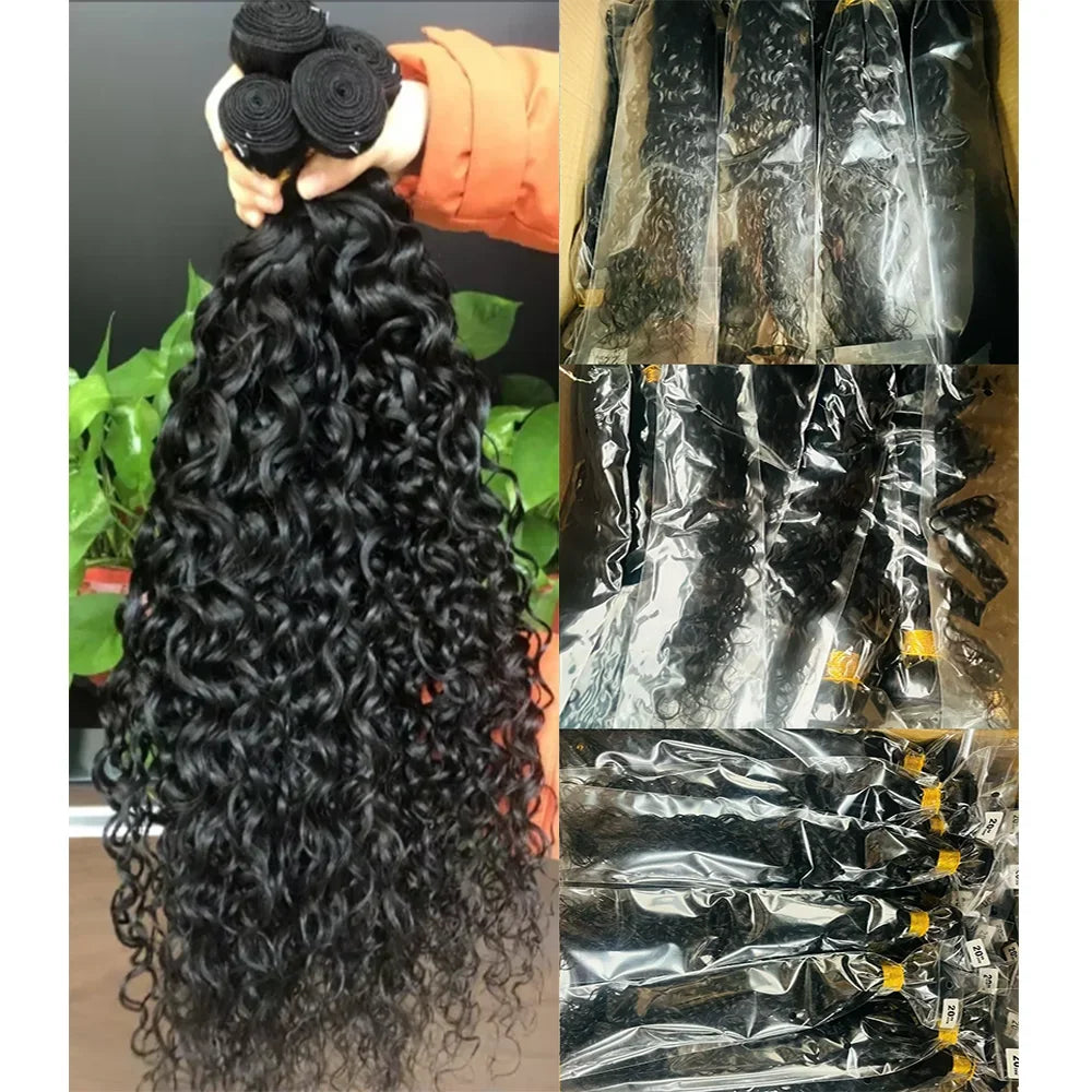 12A Kinky Curly human Hair Bundles