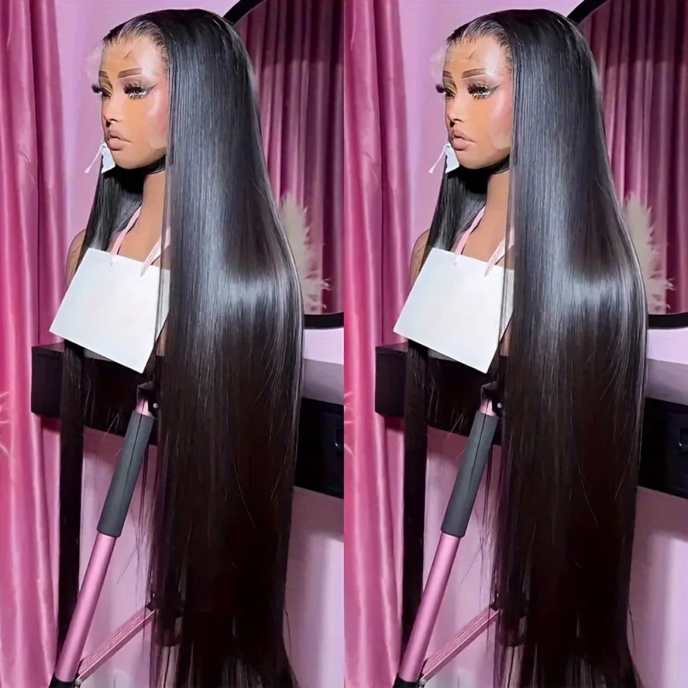Bone Straight Glueless Human Hair Wig
