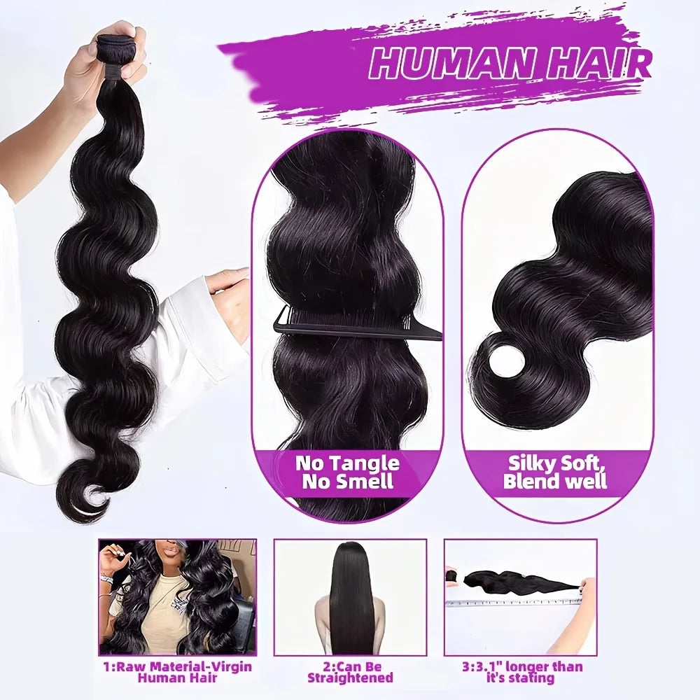 Premium Raw Body Wave Bundles