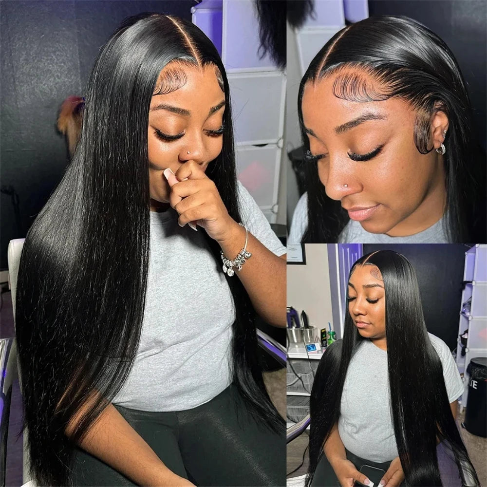 Straight Bundles Human Hair 22 24 26Inches Unprocessed Brazilian Virgin Bone Straight Human Hair Bundles Natural Color Raw Hair