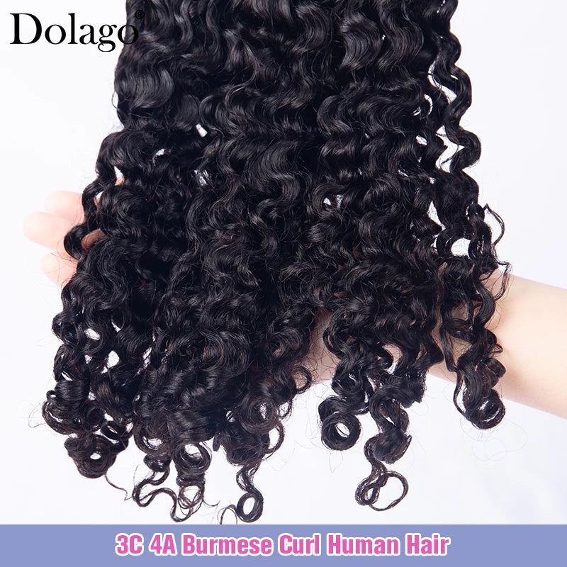 Burmese Curly Hair Bundles