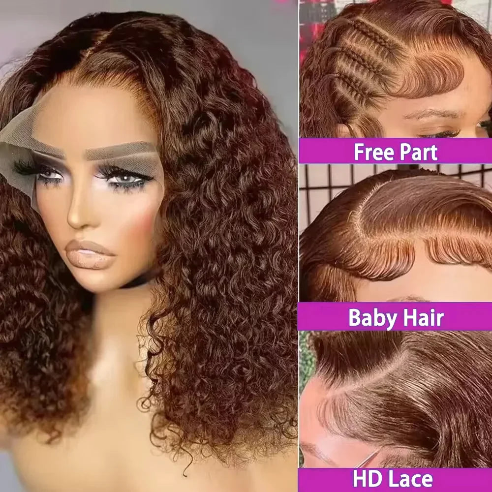 13×4 Lace Frontal Deep Wave Human Hair