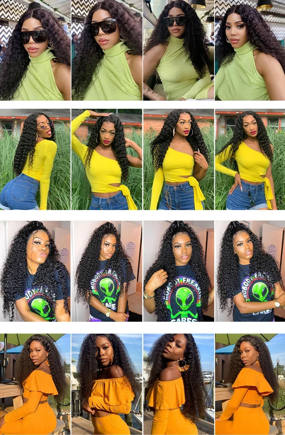 12A Kinky Curly human Hair Bundles