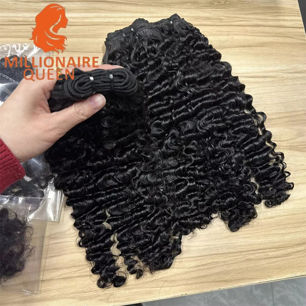 Burmese Raw Curly Hair Bundles