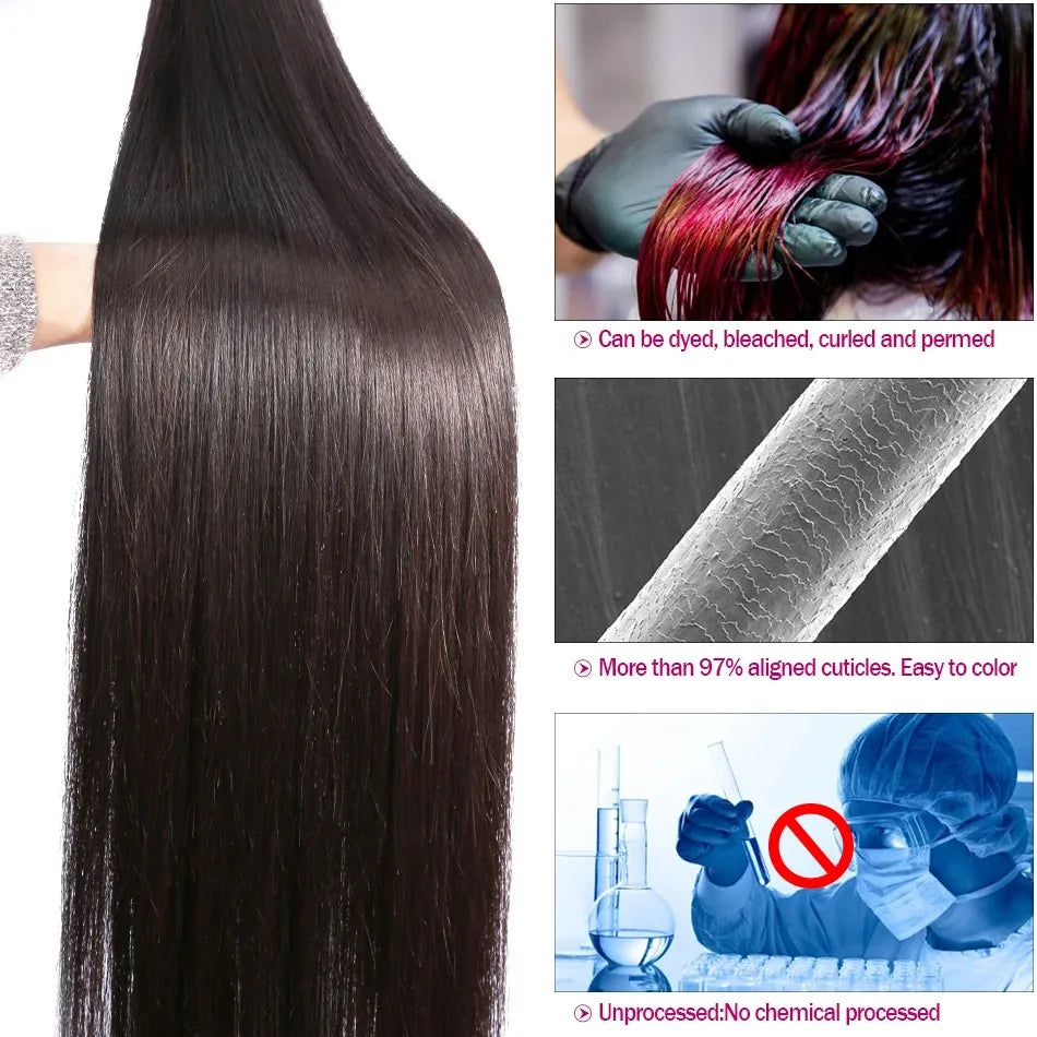 Premium Raw Straight Human Hair Bundle
