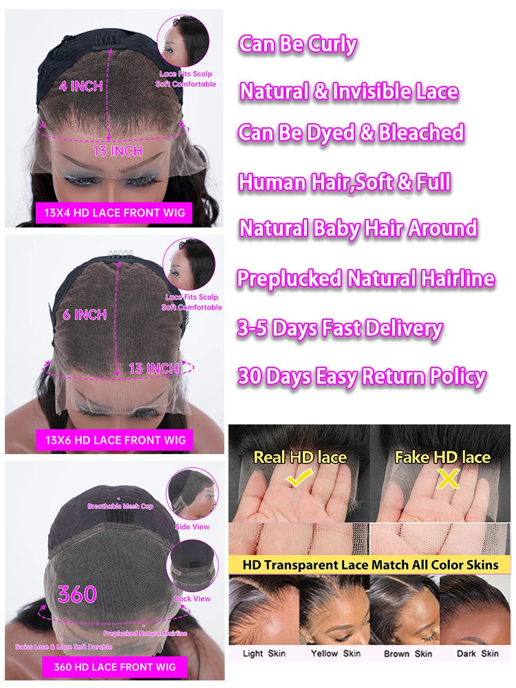 Lace Frontal Wig Human Hair