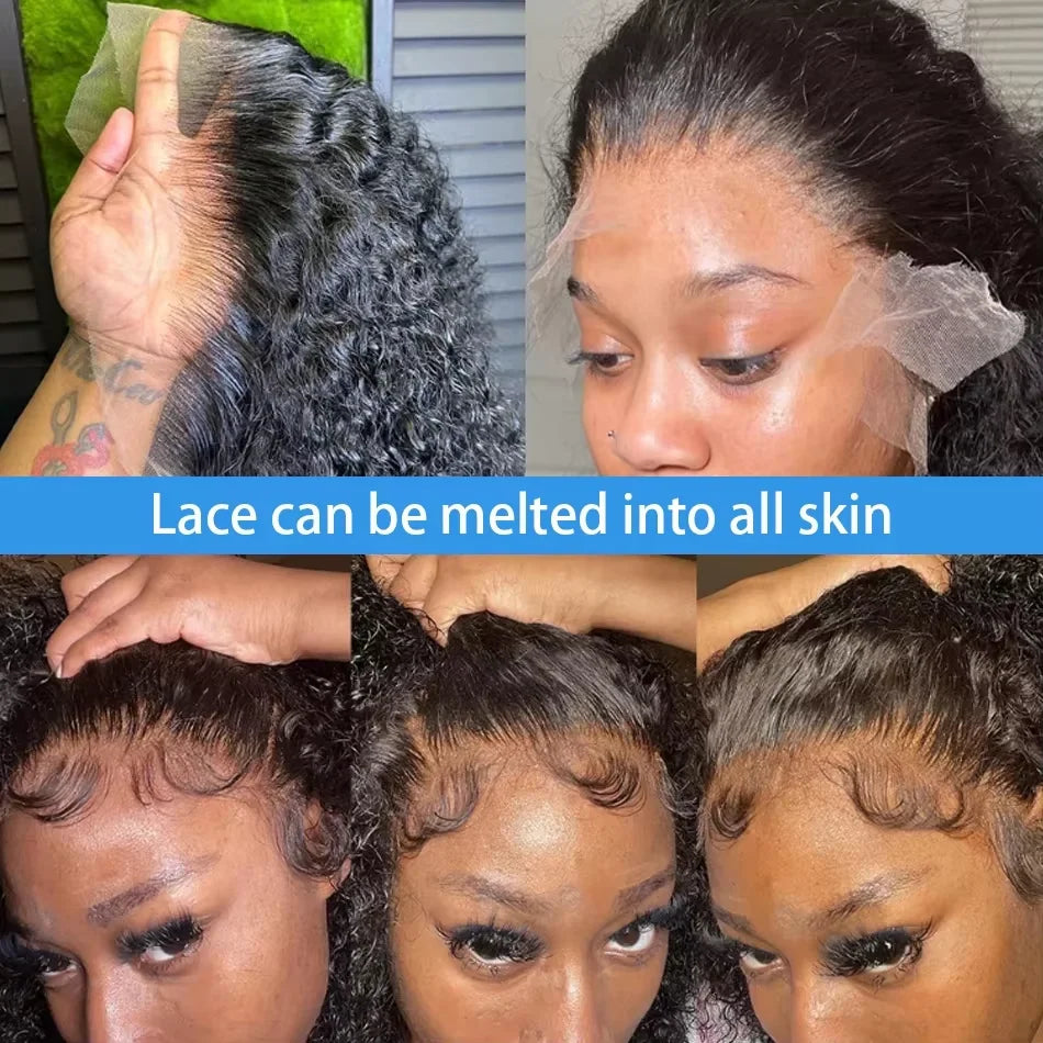 Brazilian Curly Short Lace Frontal Wigs