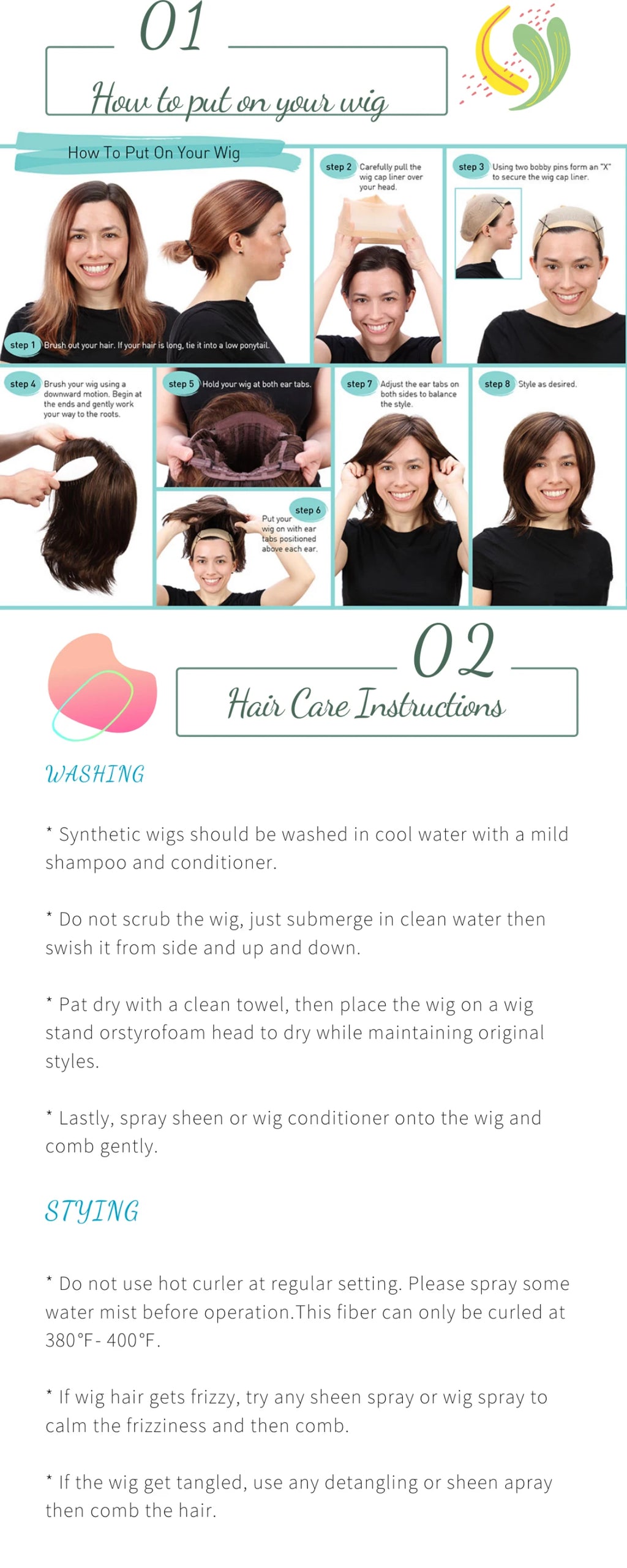 Deep Curly Short glueless Bob Wig