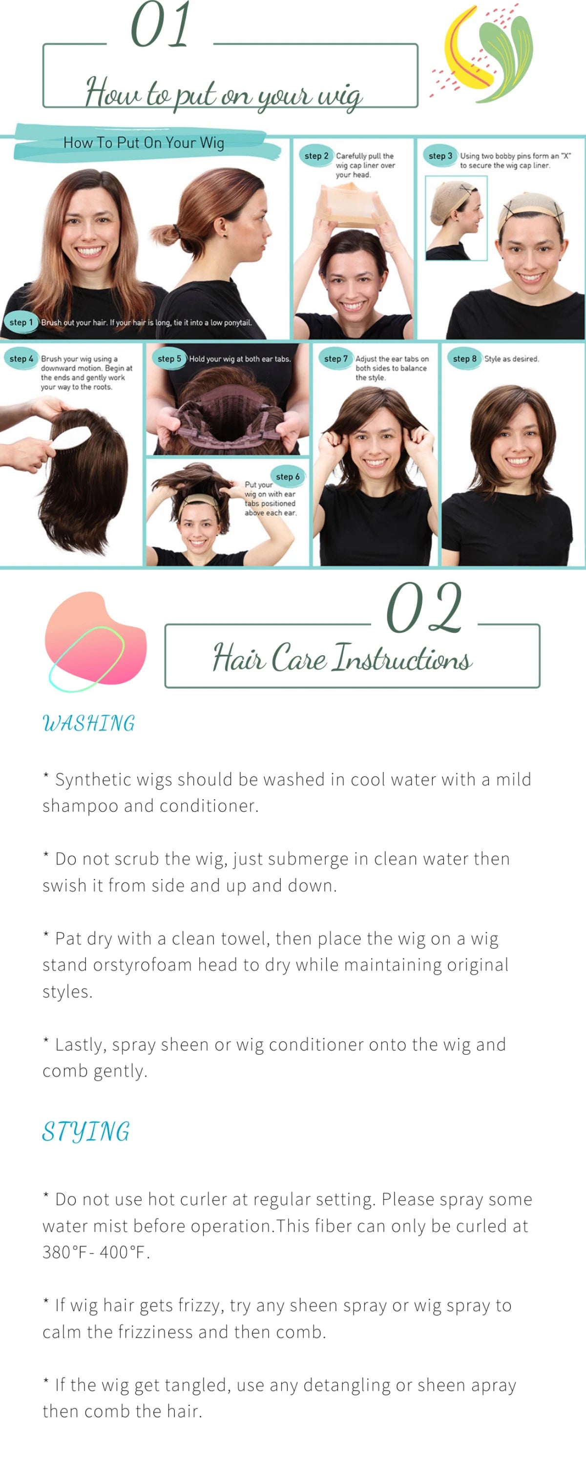 Deep Curly Short glueless Bob Wig