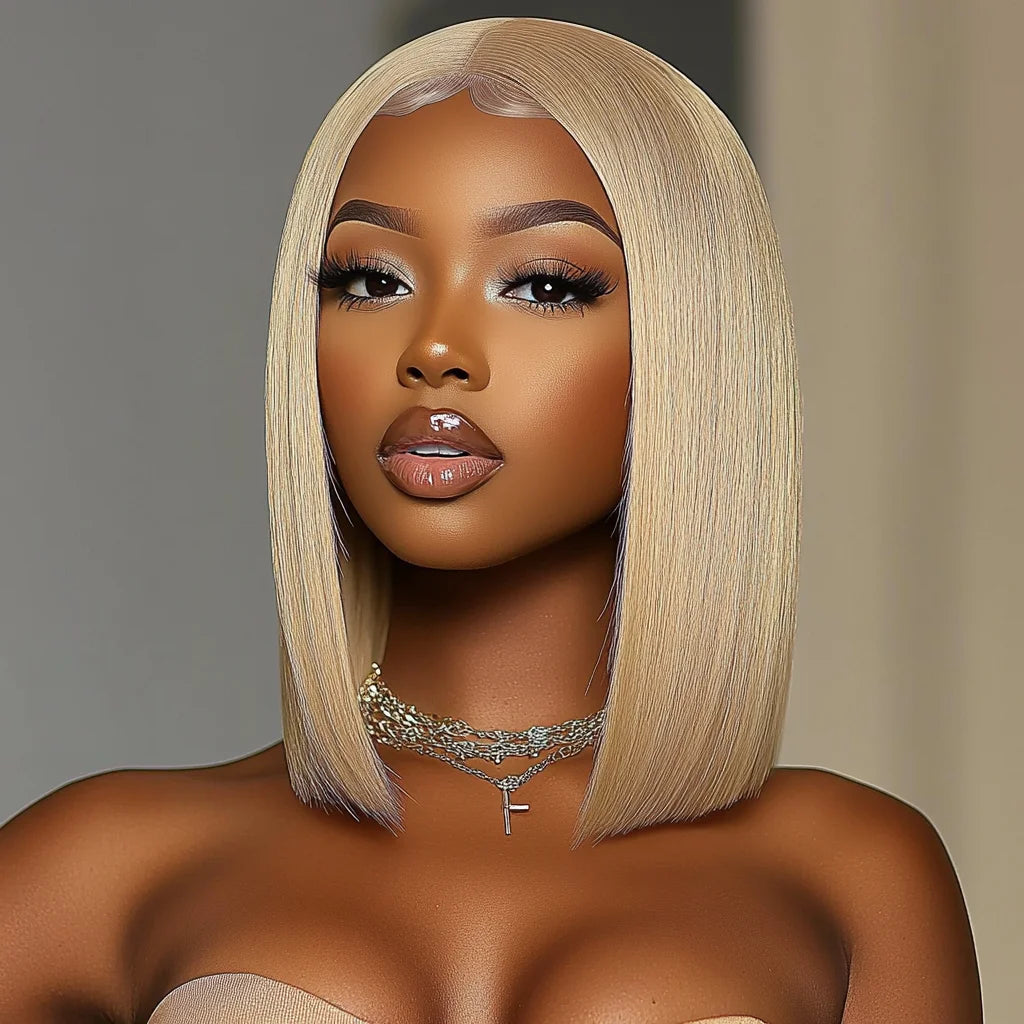 613 Blonde Lace Front  Human Hair Wigs