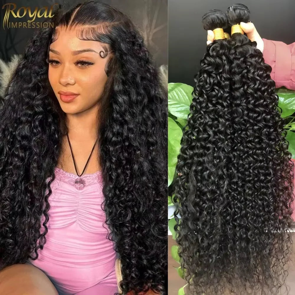 12A Kinky Curly human Hair Bundles