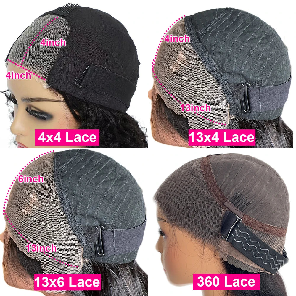 Glueless 13×6 HD Lace Frontal Wigs