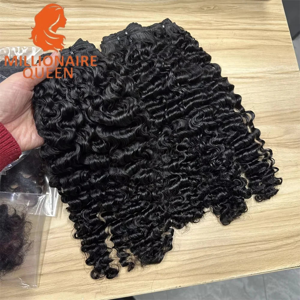 Burmese Raw Curly Hair Bundles