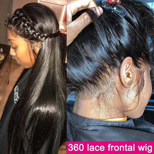 13x4 Bone Straight Lace Front Wig
