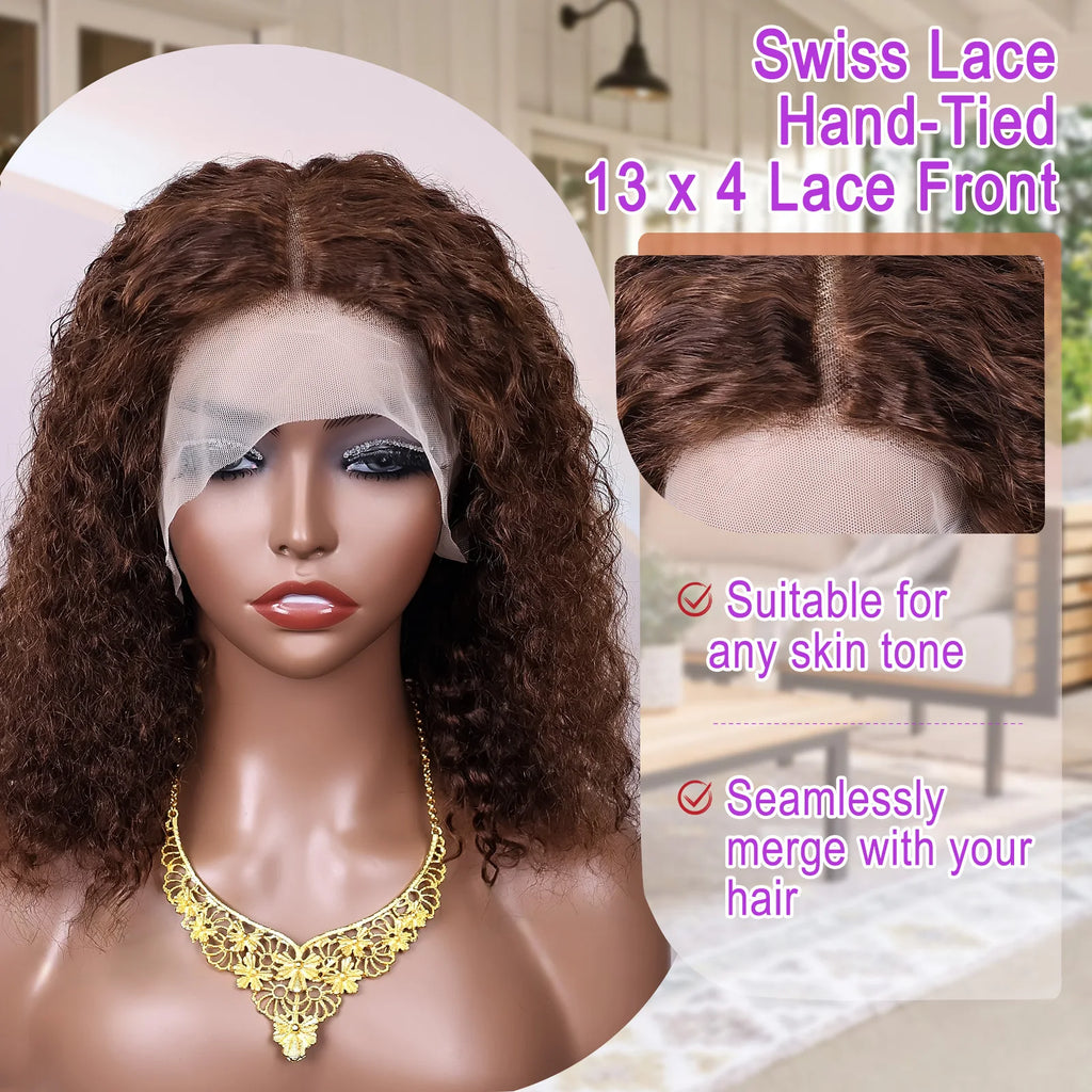 13×4 Lace Frontal Deep Wave Human Hair