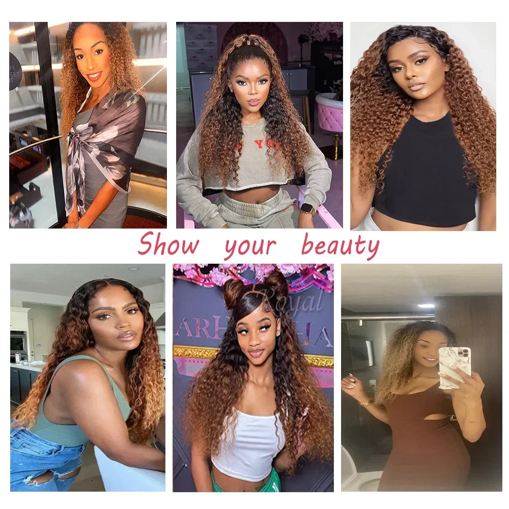 12A Kinky Curly human Hair Bundles