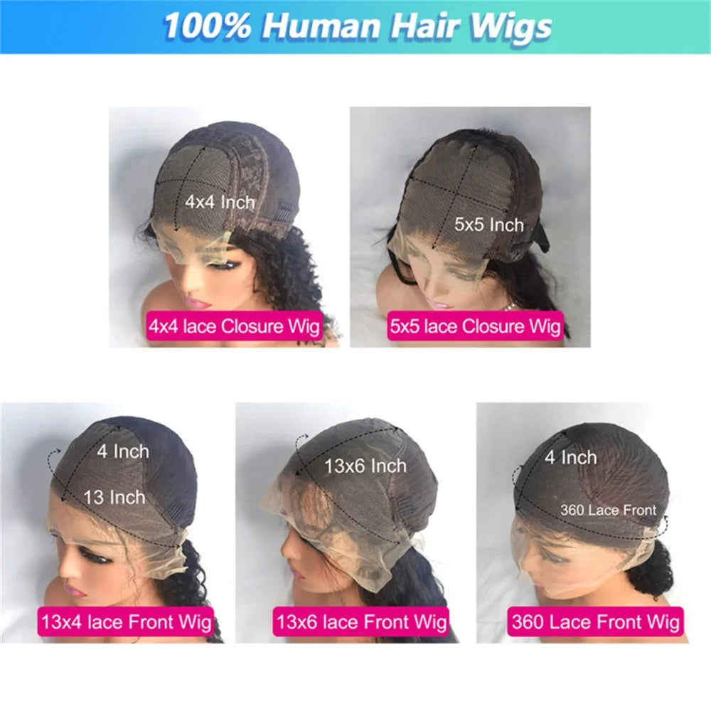 13x6 Hd Lace Front Body Wave Human Hair Wigs