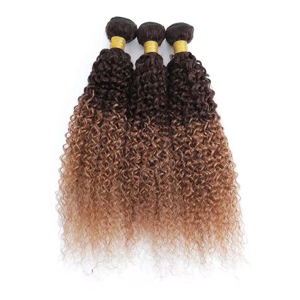 12A Kinky Curly human Hair Bundles