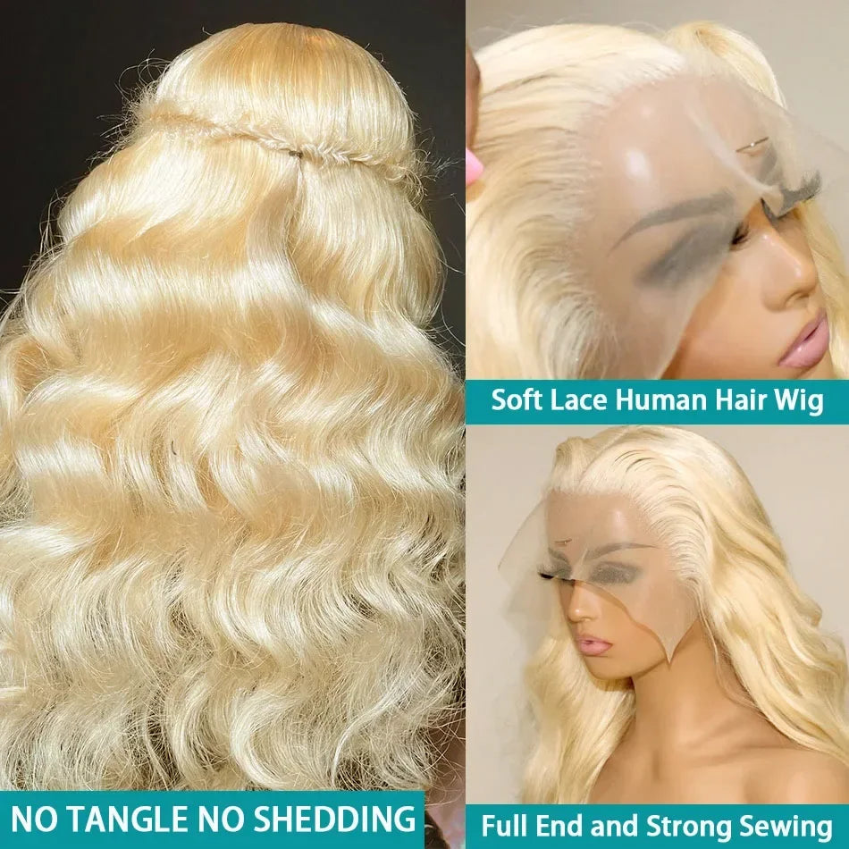 613 Hd Lace Body Wave Frontal Wig