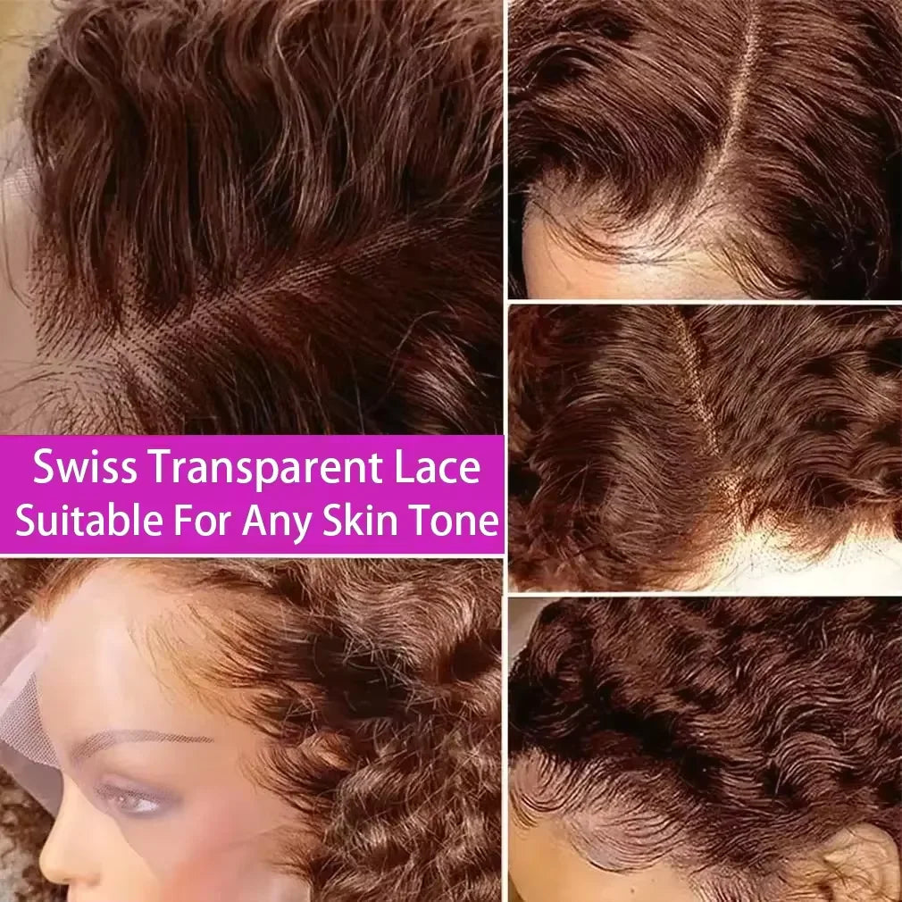 13×4 Lace Frontal Deep Wave Human Hair