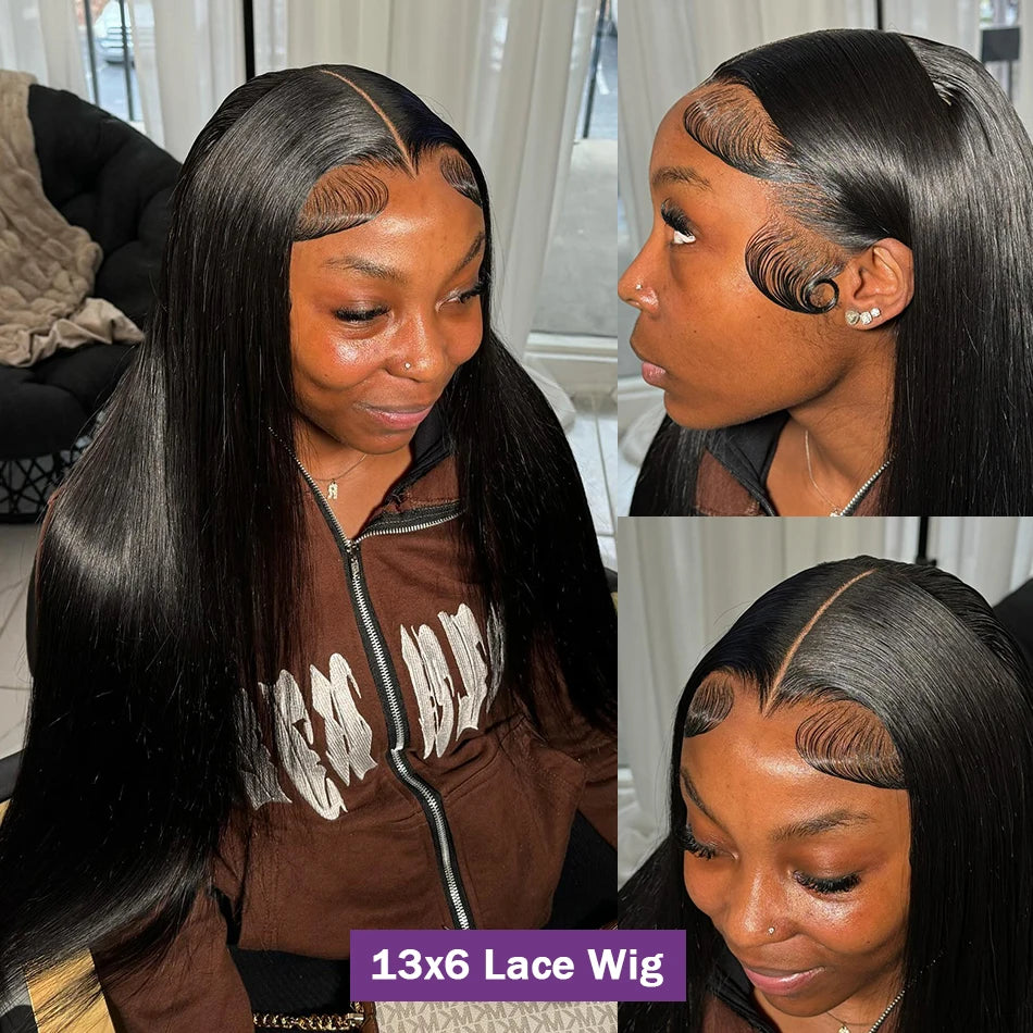 Bone Straight Lace Frontal Wigs