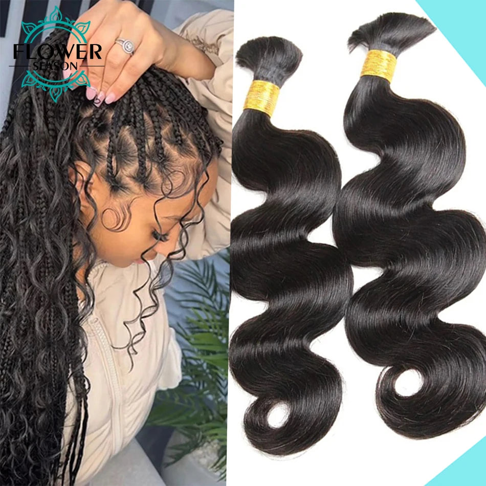 Body Wave Bulk Hair For Braiding