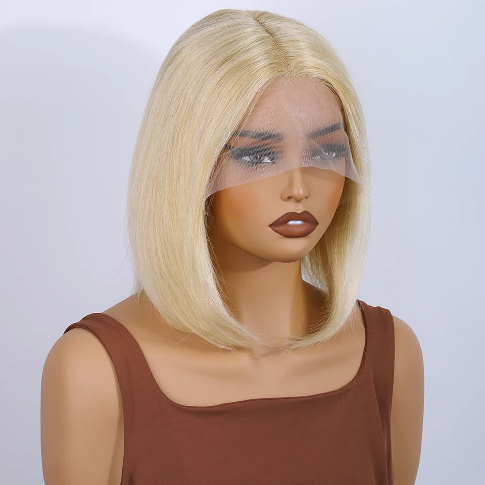 613 Blonde Lace Front  Human Hair Wigs