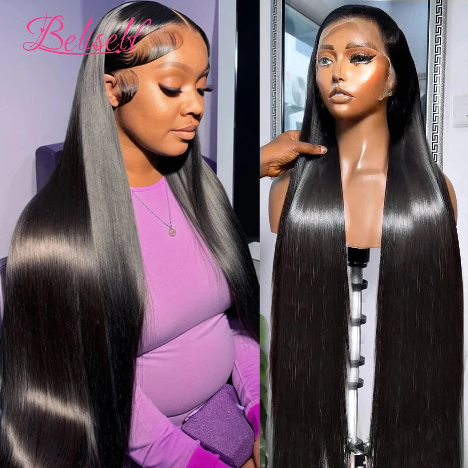 Lace Front Bone Straight Frontal Wig