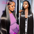 Lace Front Bone Straight Frontal Wig