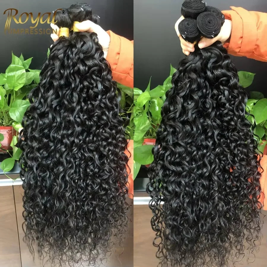 12A Kinky Curly human Hair Bundles