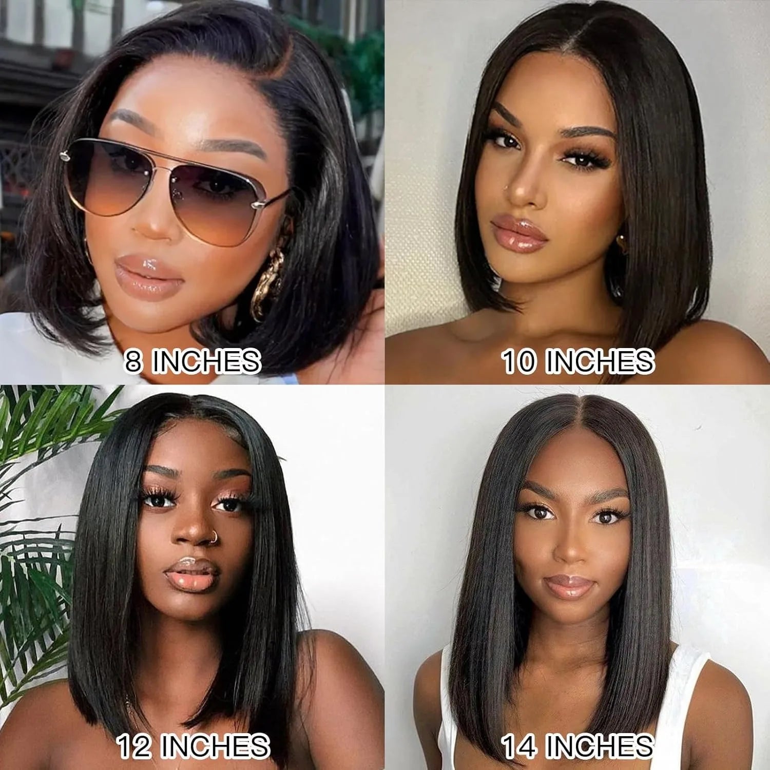 Bone Straight Bob Wig