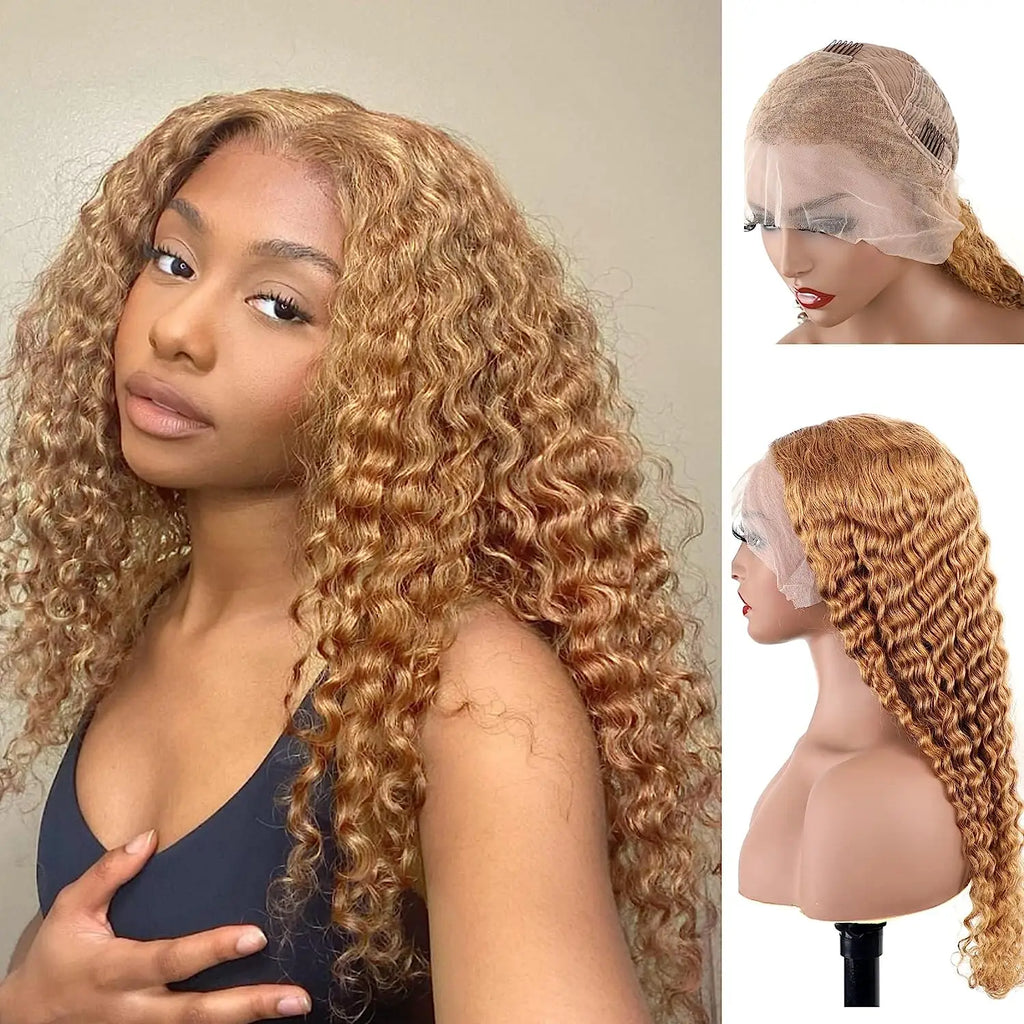 Honey Blonde 13x4 HD Lace Front Wig
