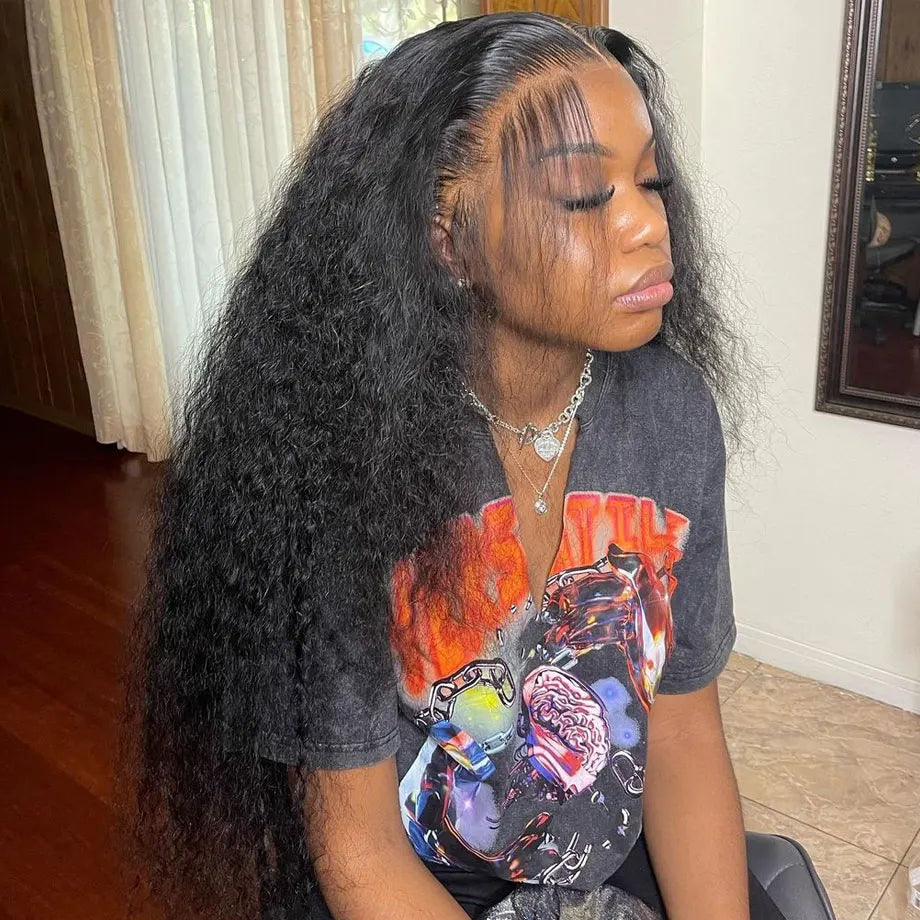 Deep Wave Frontal Wig 13x6 Hd Lace