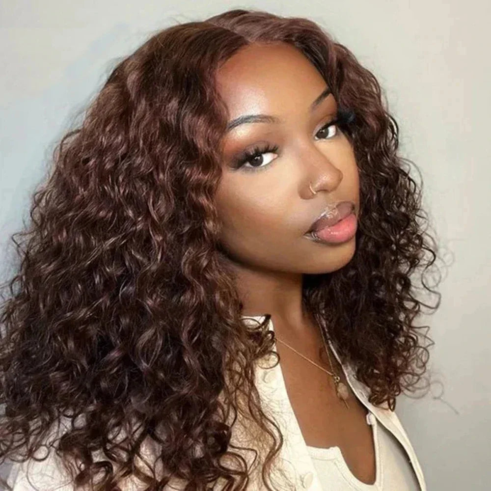 13×4 Lace Frontal Deep Wave Human Hair