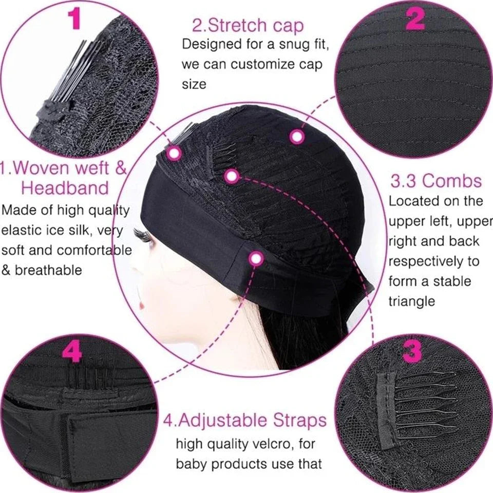 Kinky Curly Human Hair Headband Wig