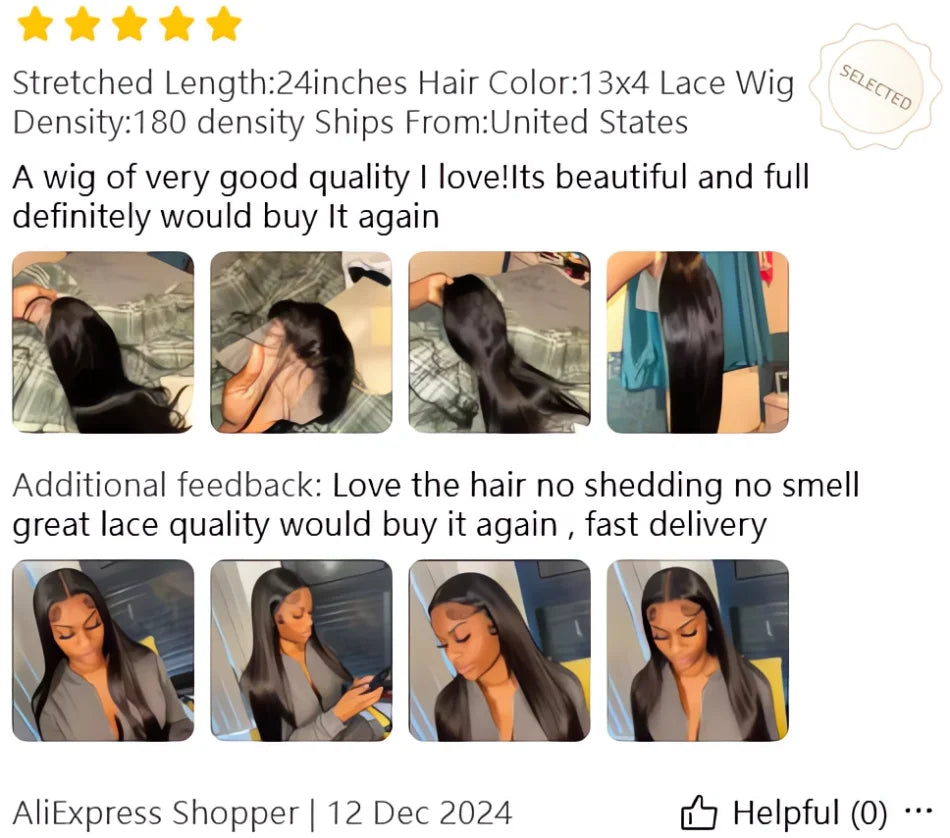 Glueless Bone Straight