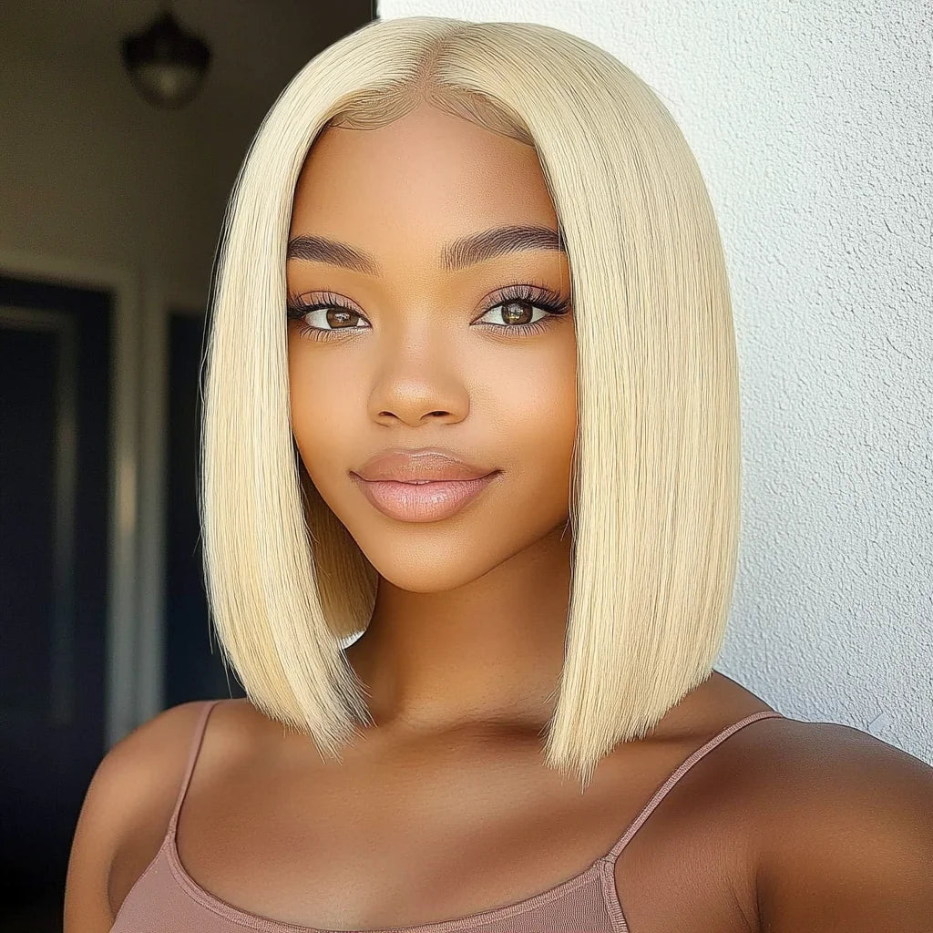 613 Blonde Lace Front  Human Hair Wigs