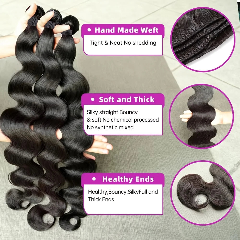 Premium Raw Body Wave Bundles