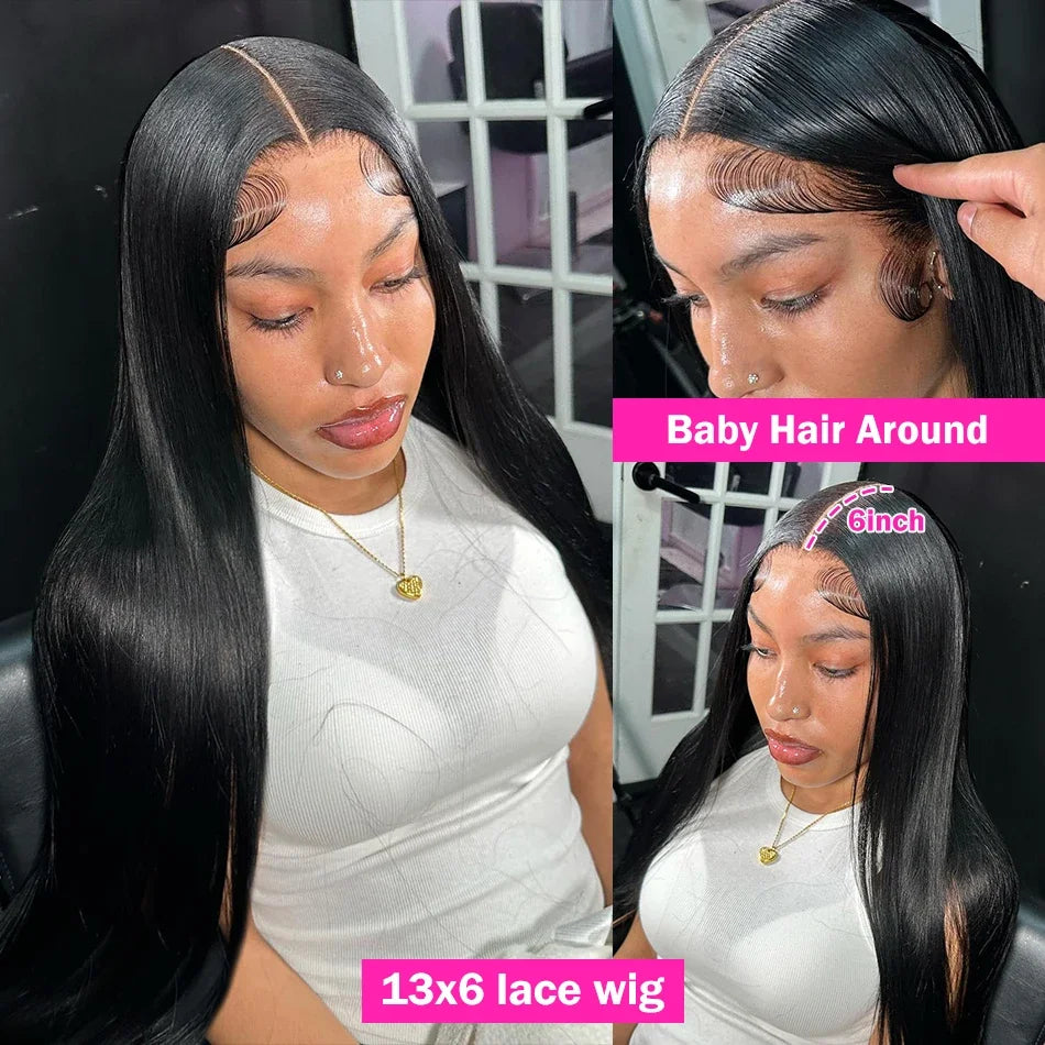Bone Straight Lace Frontal Wig