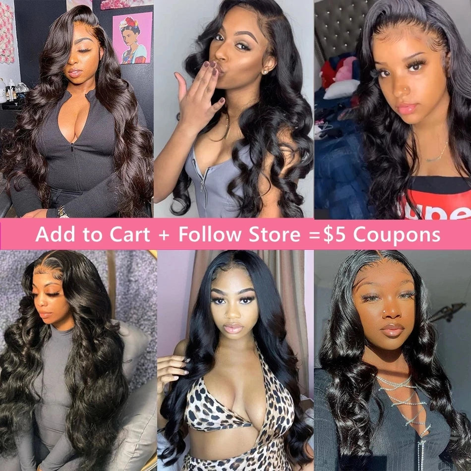 13x6 Hd Body Wave Lace Front Wigs